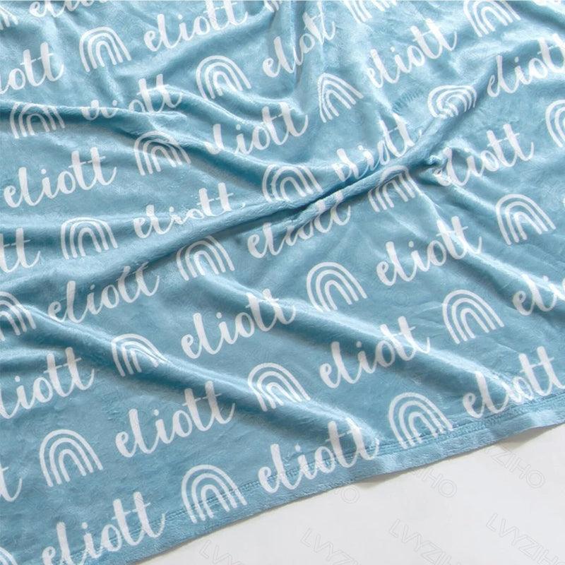 Coral Fleece Blanket Personalized Soft Throw for All Ages