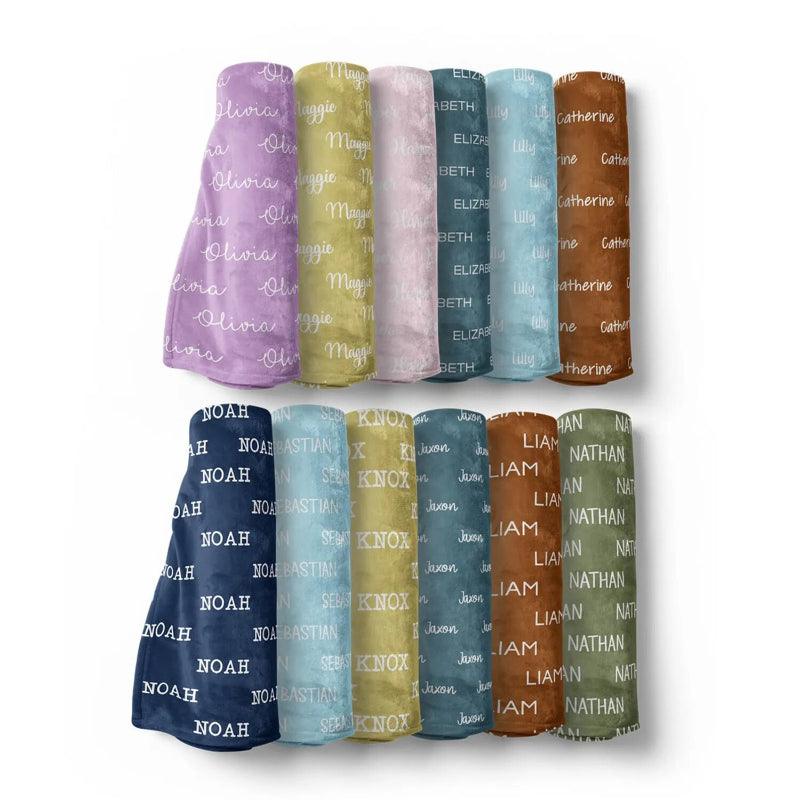 Coral Fleece Blanket Personalized Soft Throw for All Ages