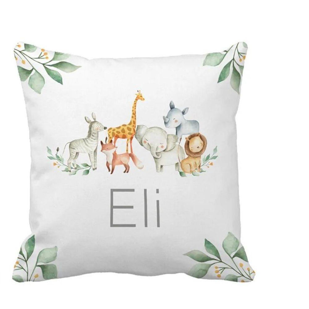 Personalized Jungle Crib Set