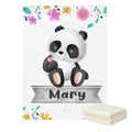 Playful Panda Name Blanket