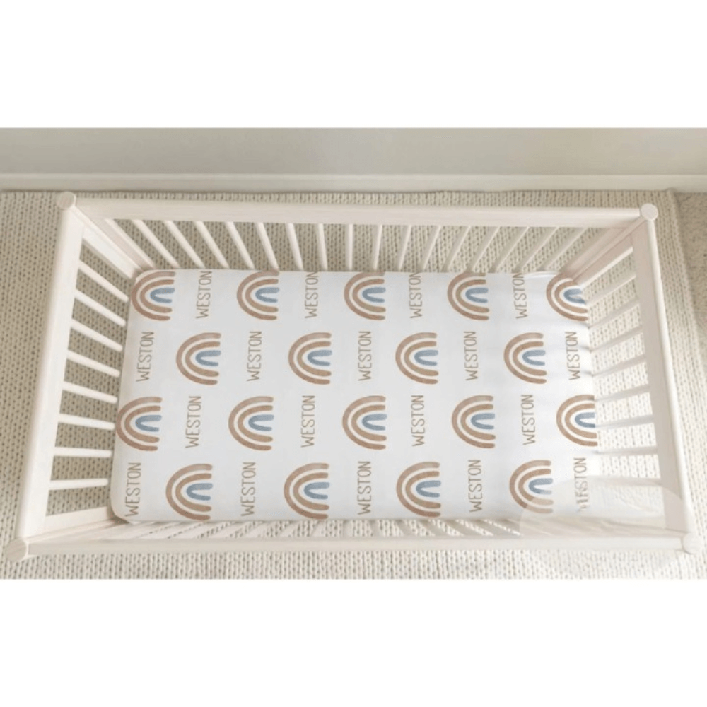 Rainbow Crib Bedding Set