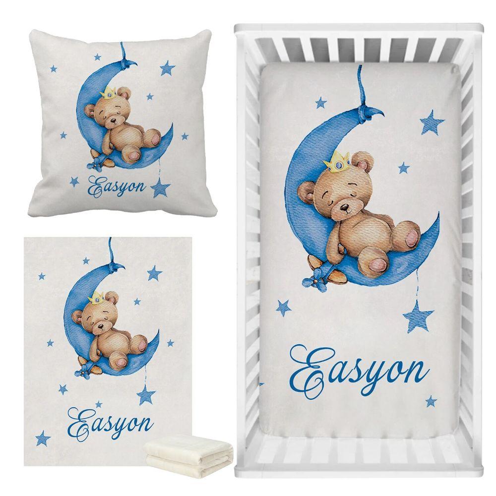 Custom Sleeping Bear Bedding