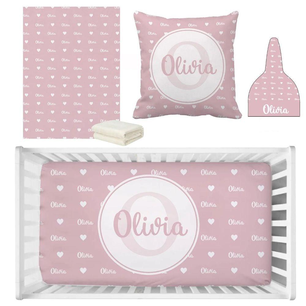 Personalized Toddler Birthday Bedding