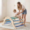 Kids Play 9 In 1 Wooden Pikler Climbing Set With Toys