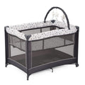 Baby Portable Playard With Bassinet Mattress And Toy Bar