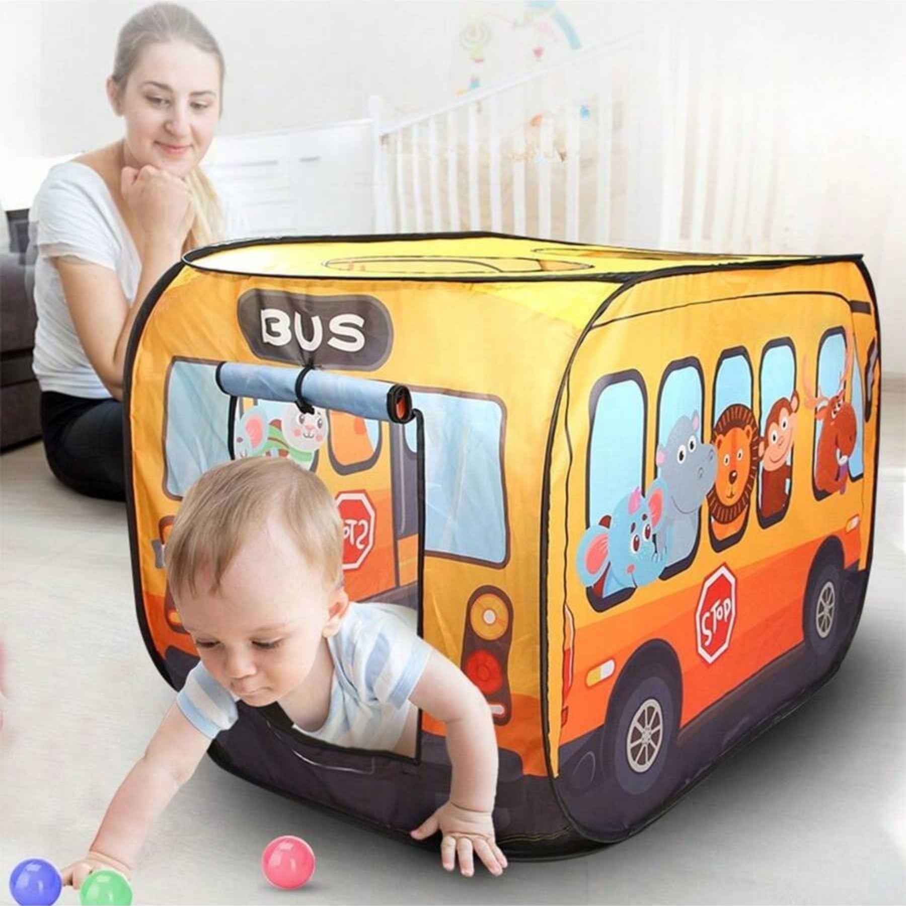 Portable Foldable Playhouse Indoor Outdoor Climbing Toy