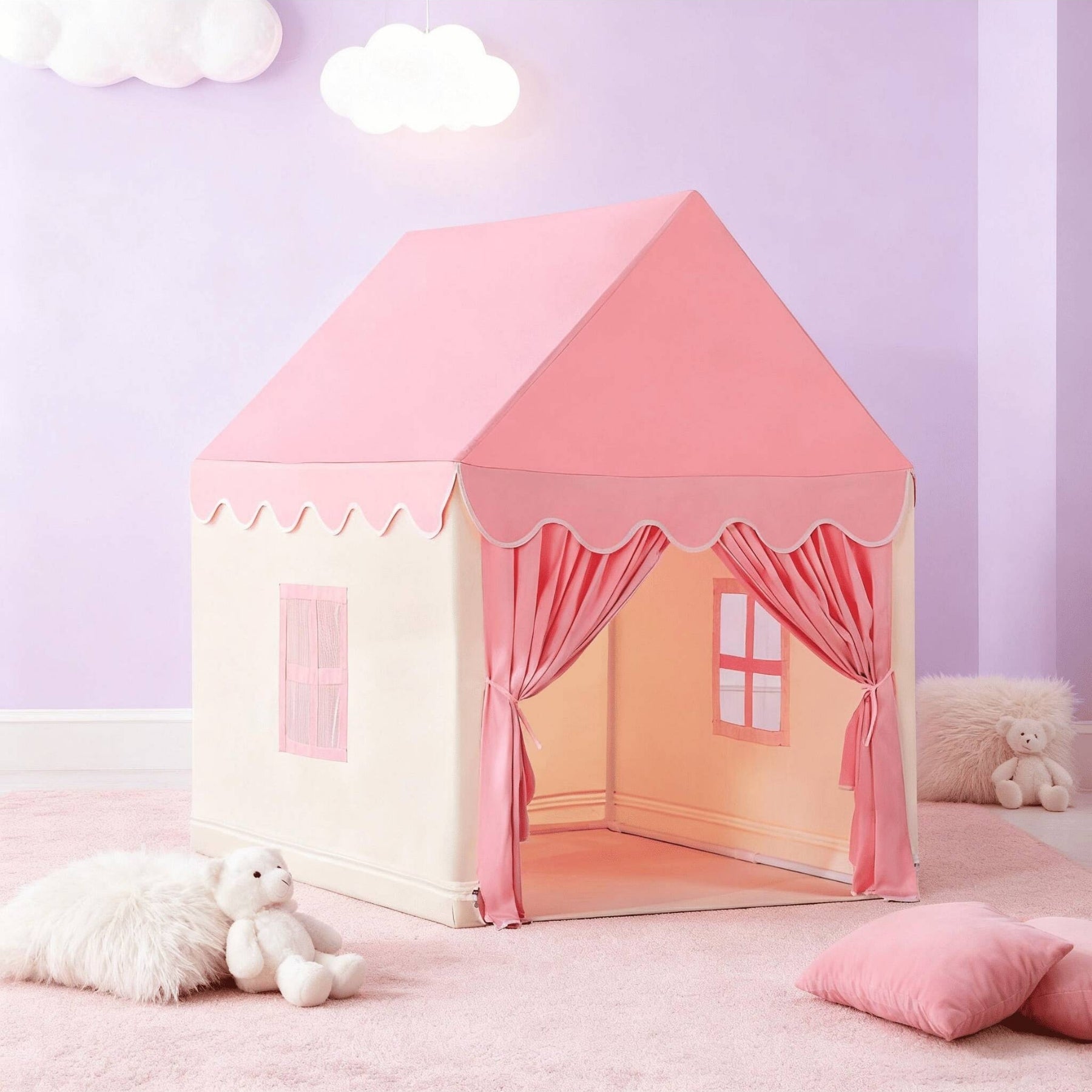 Princess Castle Kids Playhouse Indoor Tent