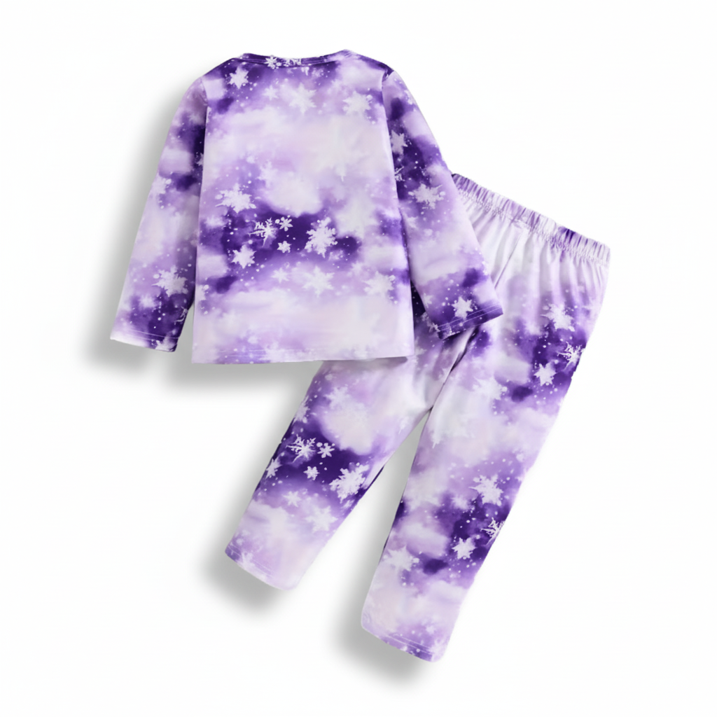 Frozen Elsa And Olaf Long Sleeve Sleepwear Set
