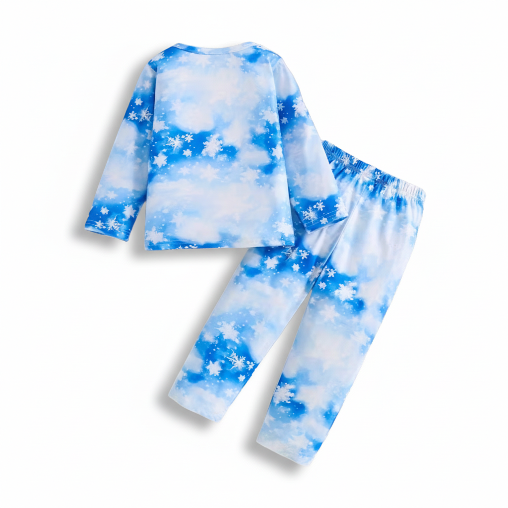 Frozen Elsa And Olaf Long Sleeve Sleepwear Set