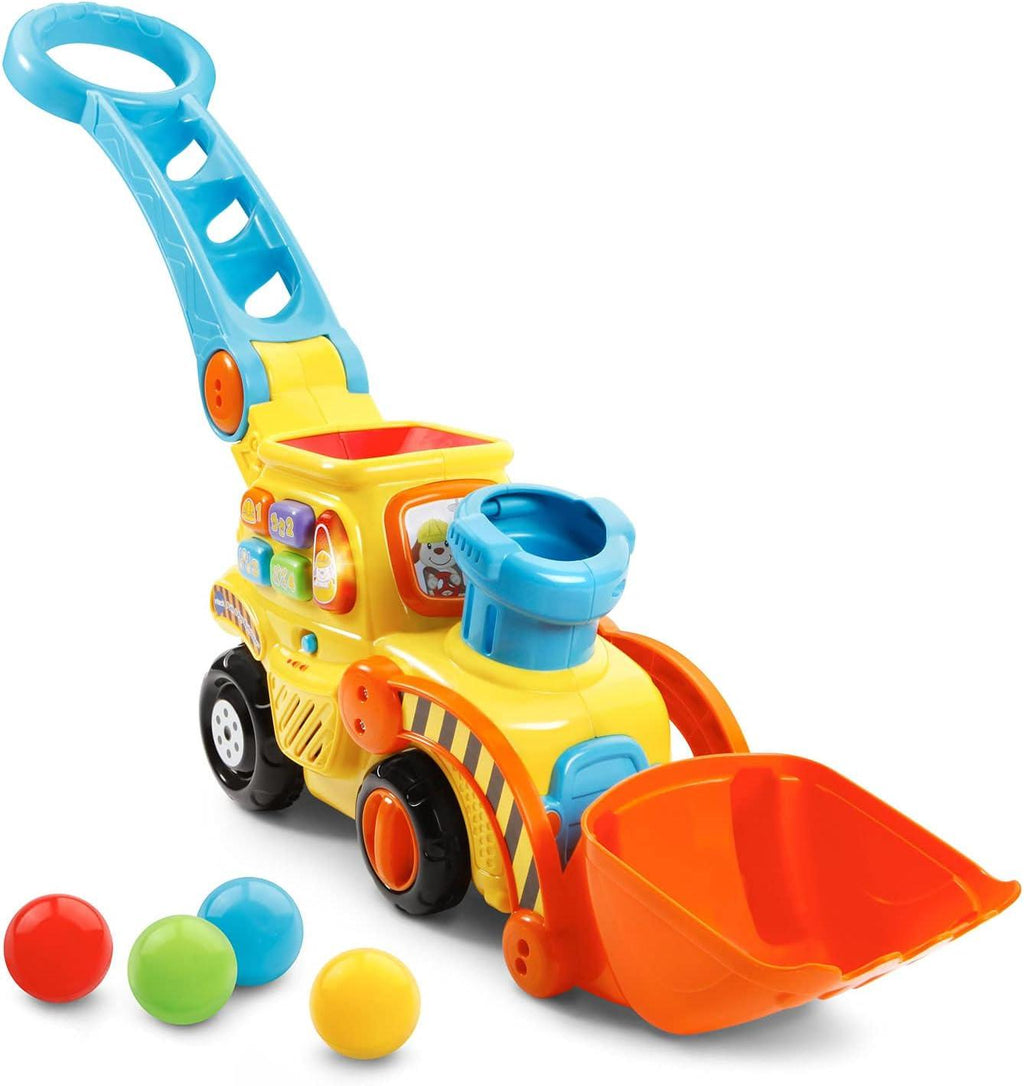 Push Pop Bulldozer Toy Build Learn And Pop into Playtime Fun