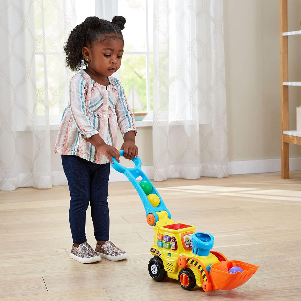 Push Pop Bulldozer Toy Build Learn And Pop into Playtime Fun