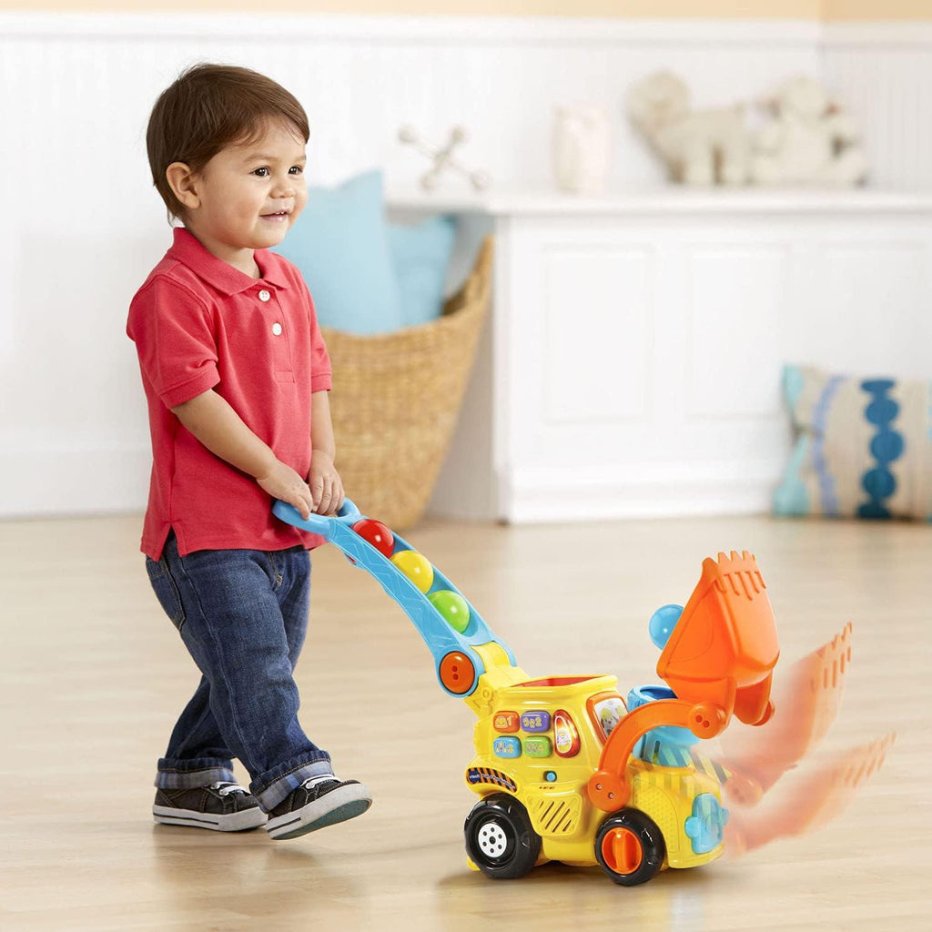 Push Pop Bulldozer Toy Build Learn And Pop into Playtime Fun