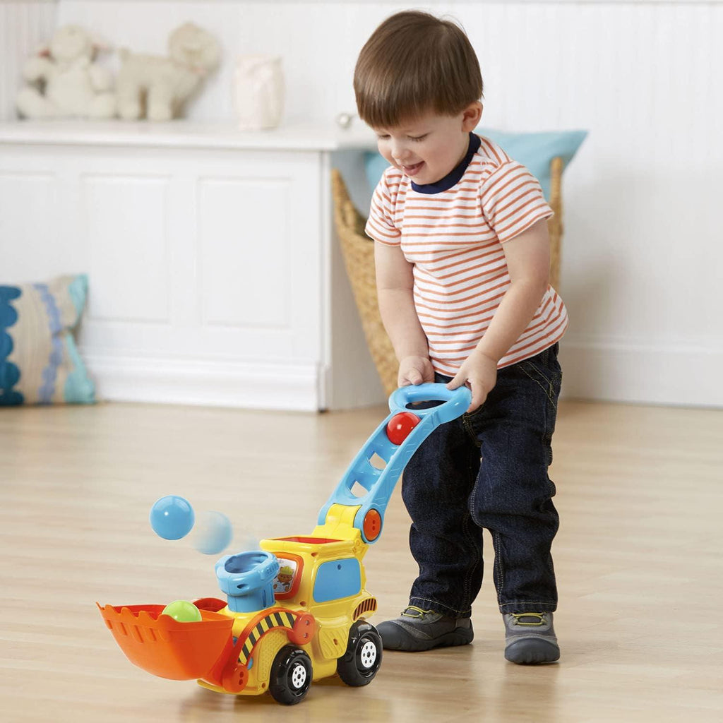 Push Pop Bulldozer Toy Build Learn And Pop into Playtime Fun