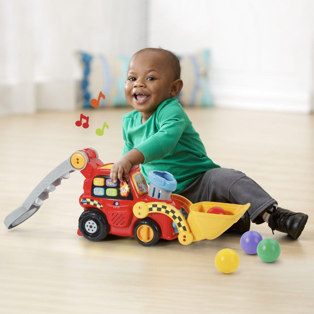 Push Pop Bulldozer Toy Build Learn And Pop into Playtime Fun