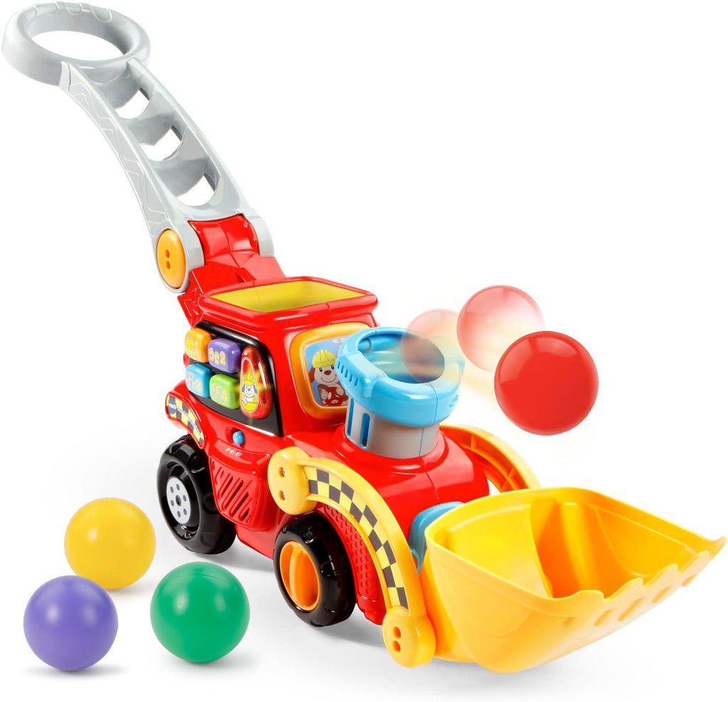 Push Pop Bulldozer Toy Build Learn And Pop into Playtime Fun