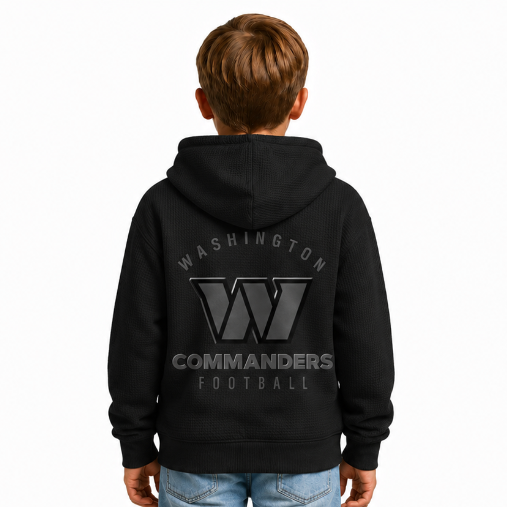 Washington Commanders Printed Kids Football Fan Hoodie