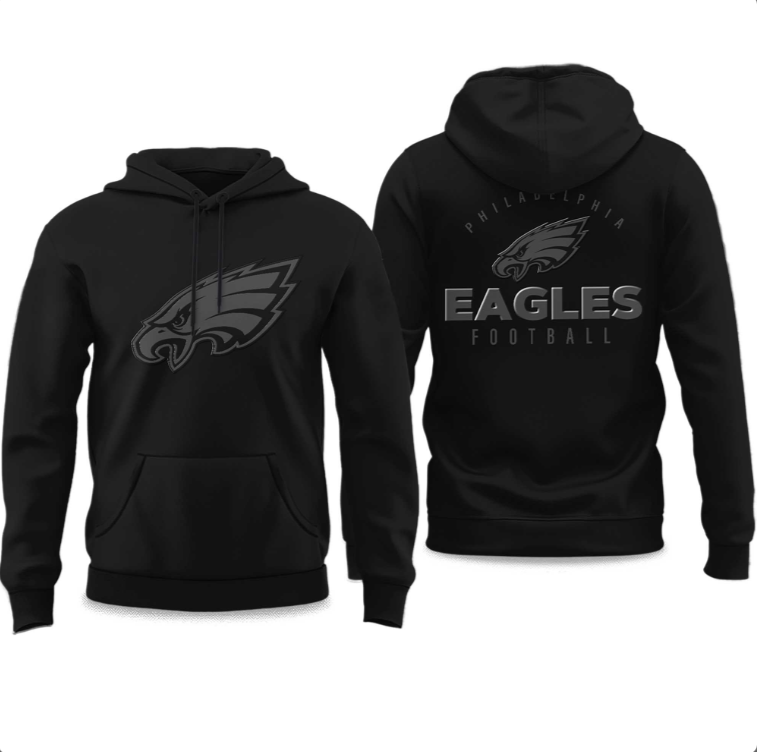 Philadelphia Eagles Back In Tone Pullover Kids Hoodie