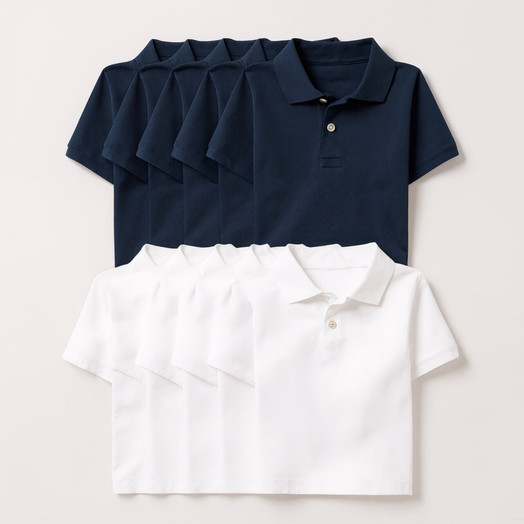 Baby And Toddler Soft Pique Polo Shirt