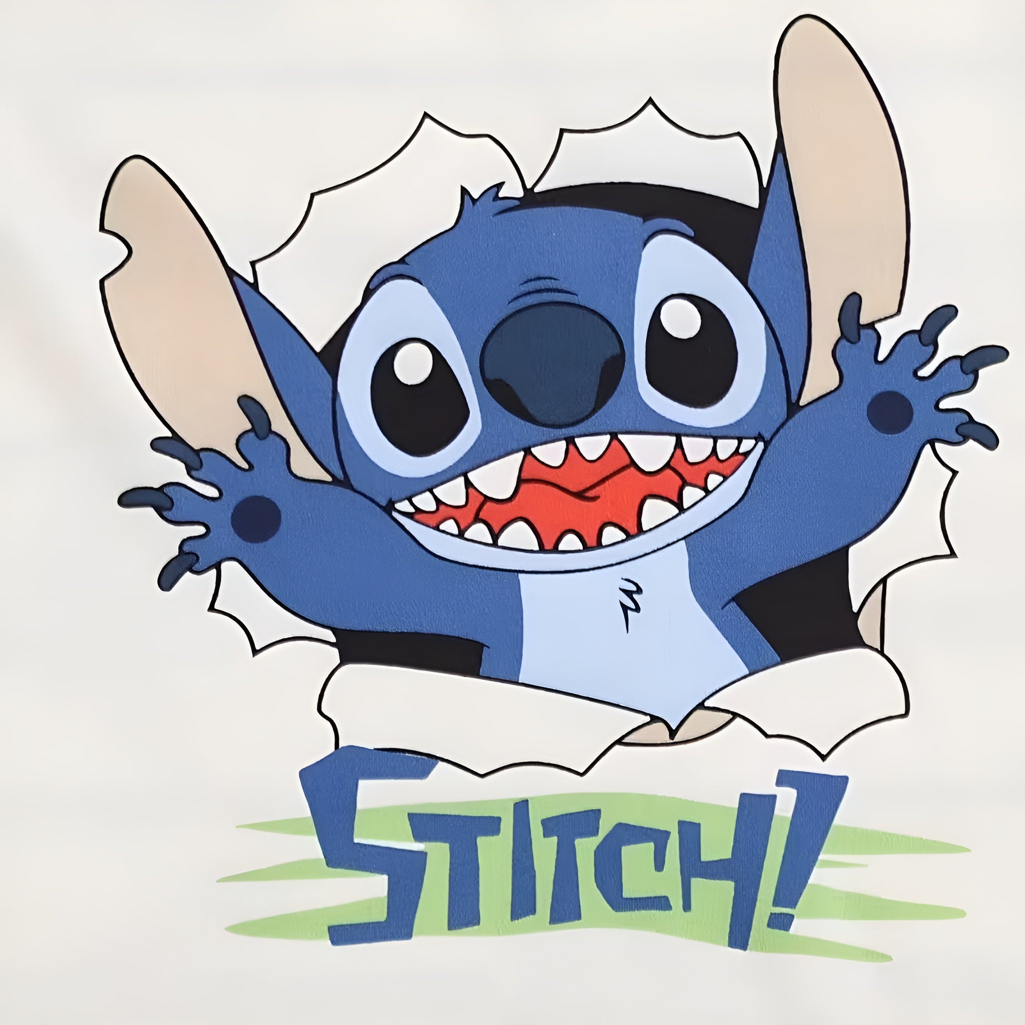 Boys Stitch Cartoon Print Short Sleeve Pajama Set