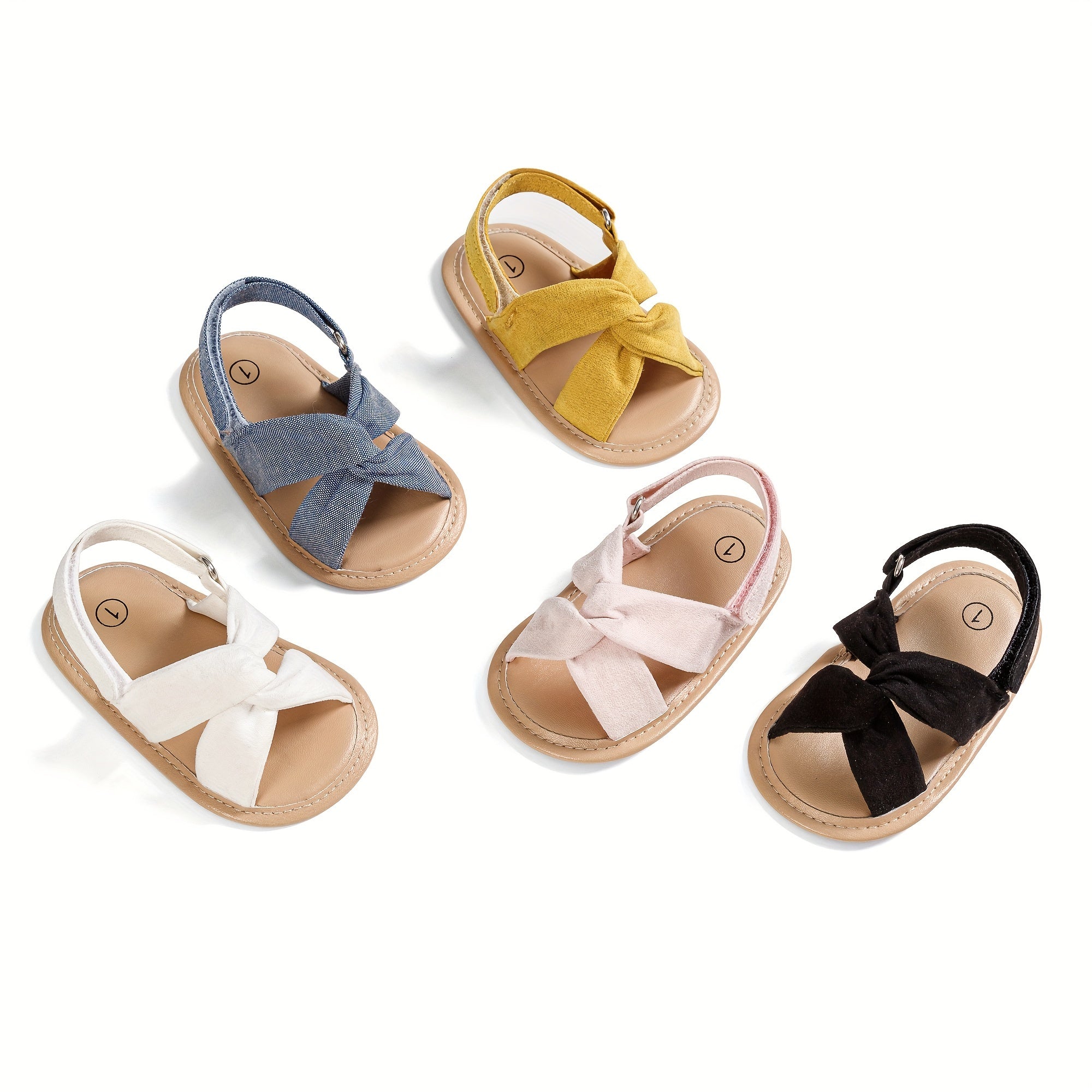 Girls Casual Solid Color Sandals