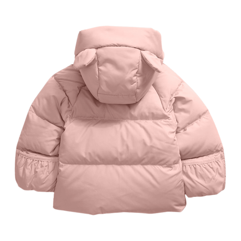 Teddy Bear Puffer Jacket Cozy and Stylish Baby Winter Wear