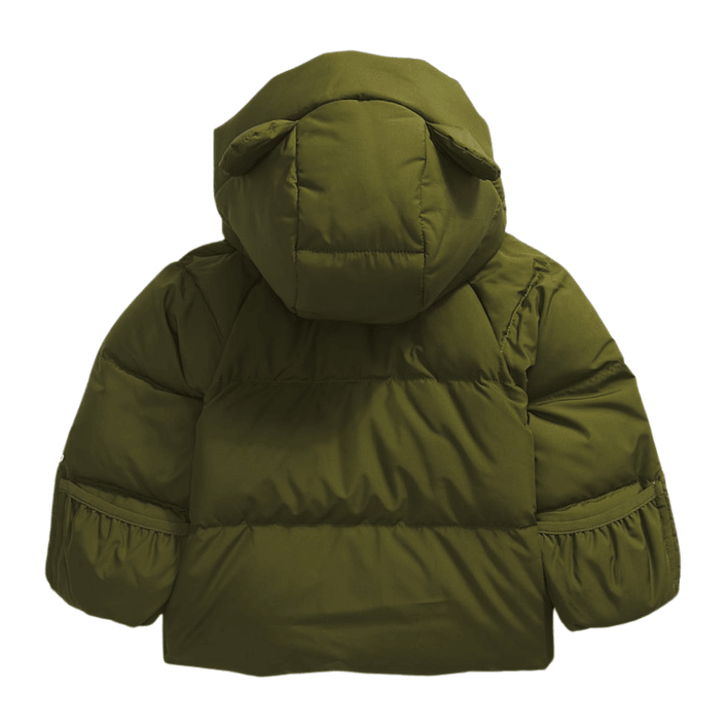 Teddy Bear Puffer Jacket Cozy and Stylish Baby Winter Wear