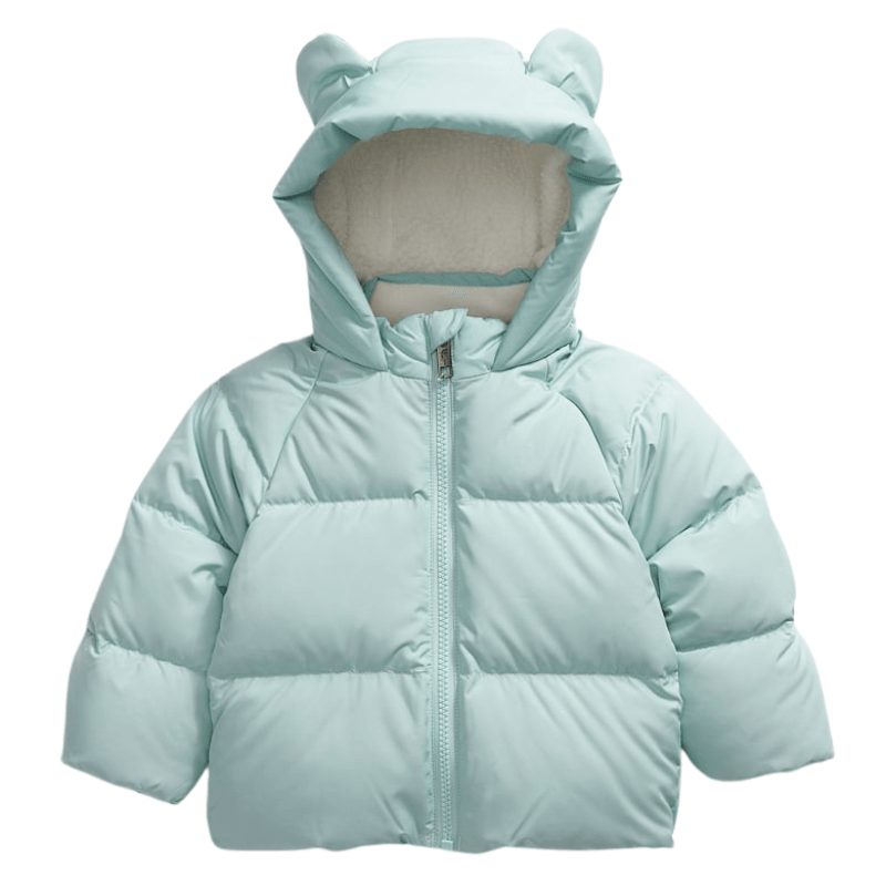 Teddy Bear Puffer Jacket Cozy and Stylish Baby Winter Wear