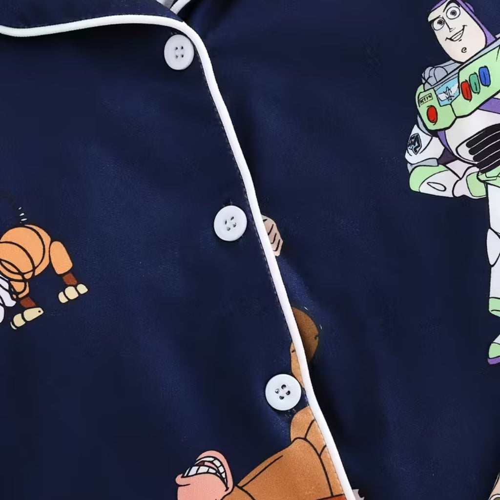 Boys Toy Story Theme Printed Pajama Set