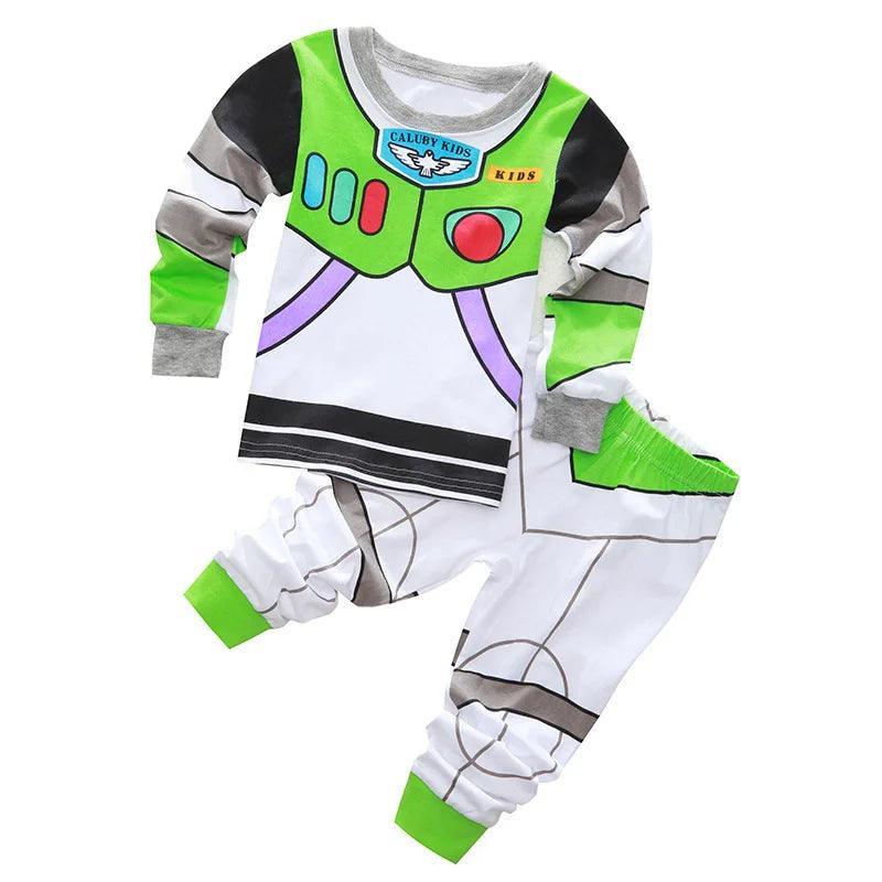 Kids Buzz Lightyear Costume Pajama Set