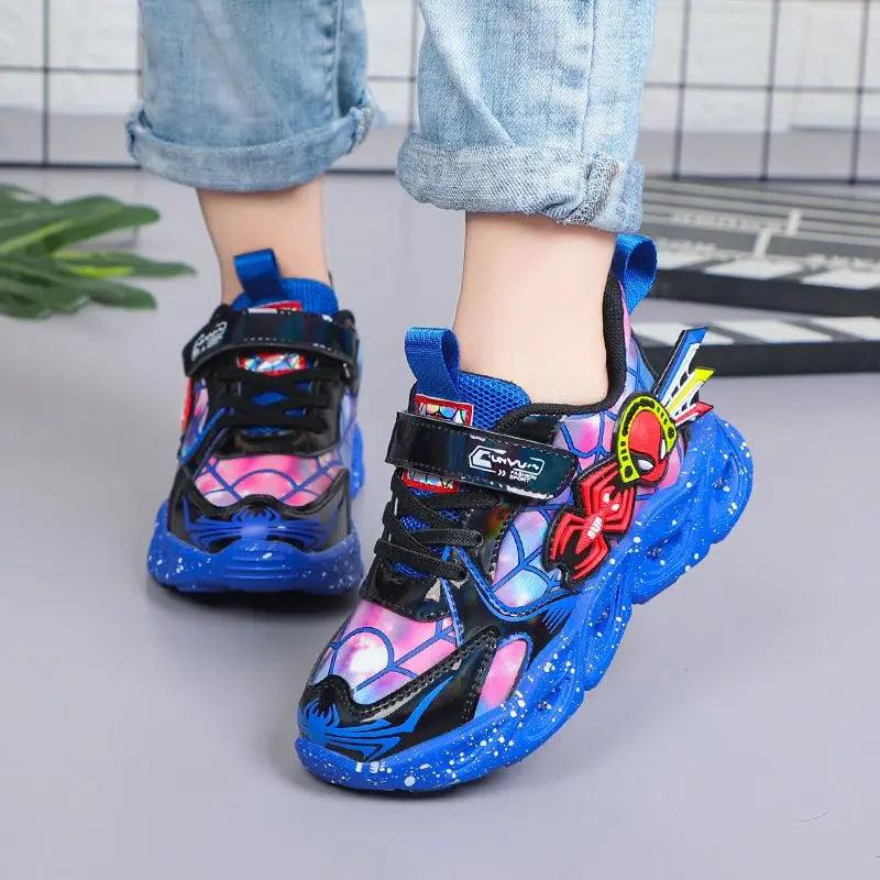 Spiderman LED shoes