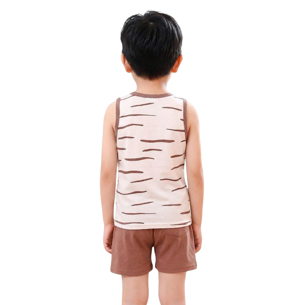 Cartoon Lion Pajama Set