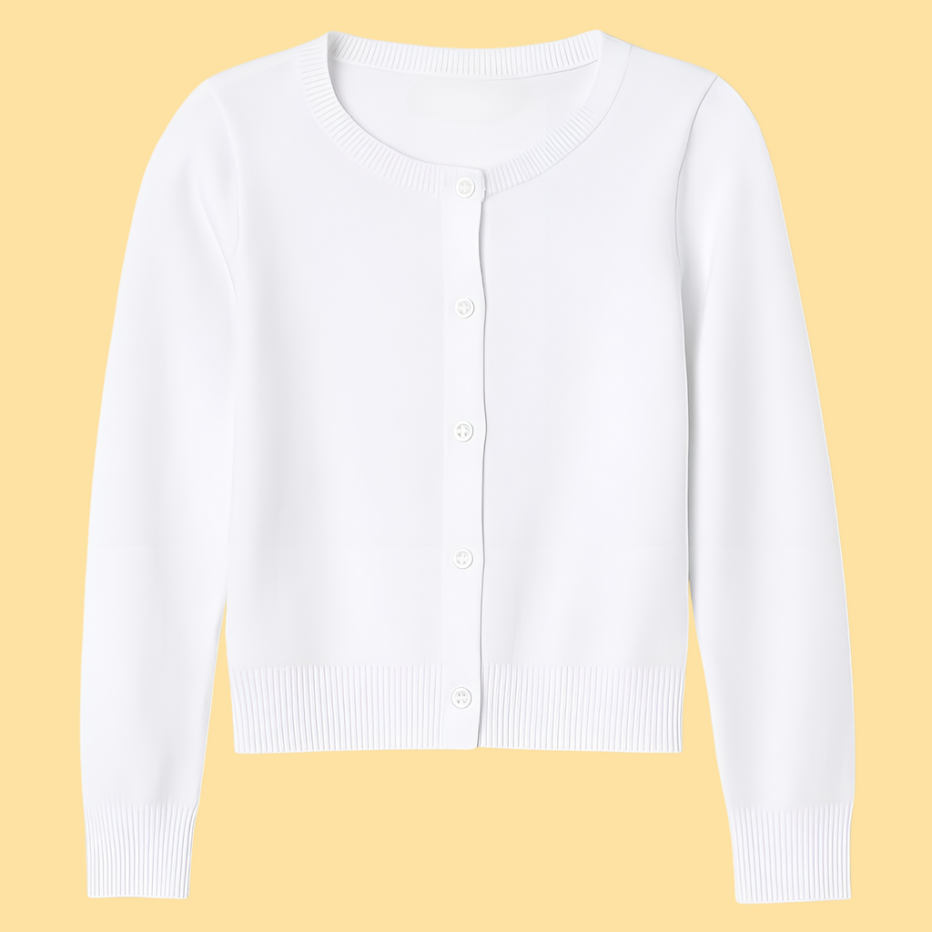 Girls Basic Cardigan