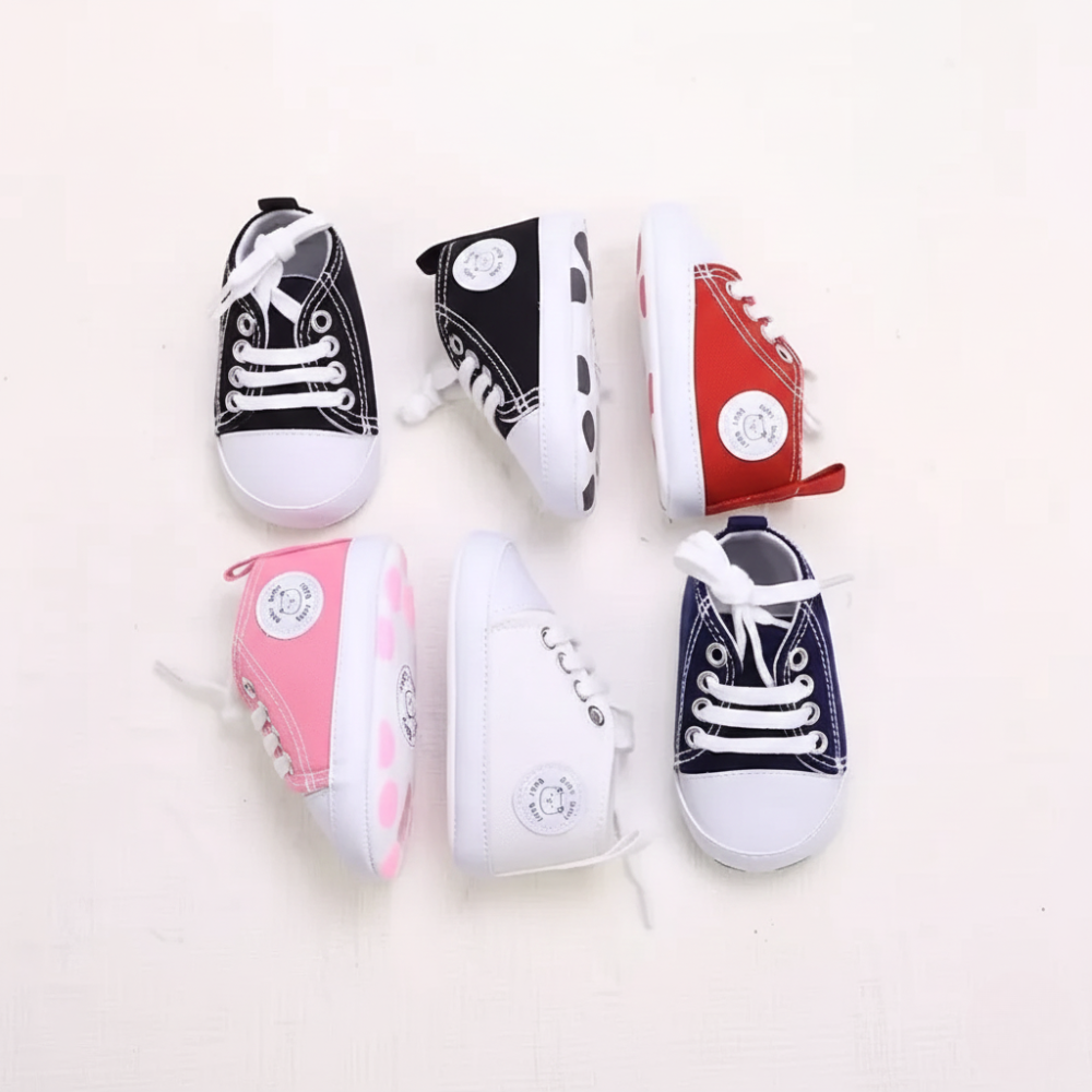 Baby Boys Lightweight Lace Up Sneakers