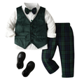 Boys 3 Pieces Formal Party Outfit Set