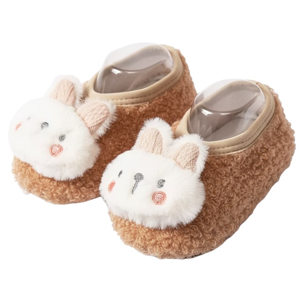 Kids Non Slip Rabbit Design Winter Shoes