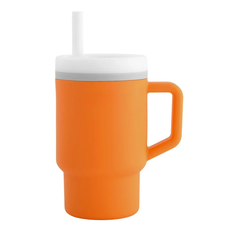 Mini Toddler Tumbler With Handle And Straw