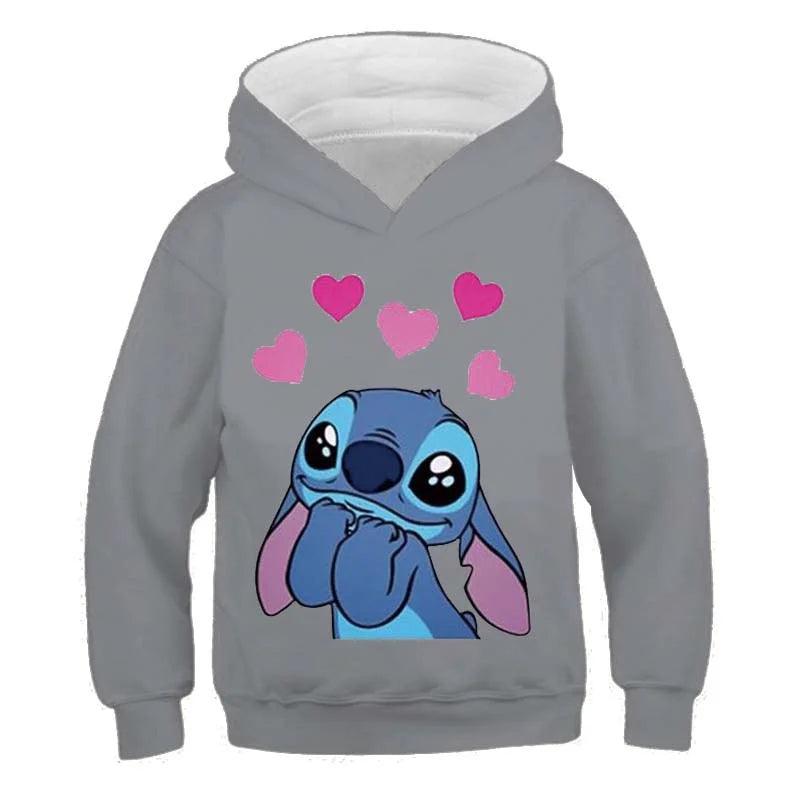 Youth Kids Character Hoodie Fun Cartoon Design