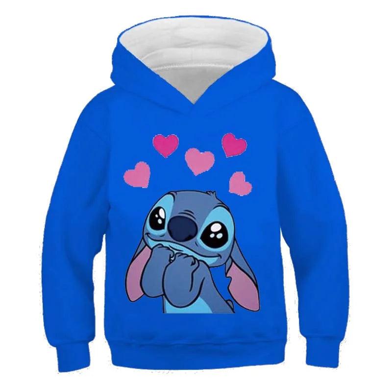 Youth Kids Character Hoodie Fun Cartoon Design