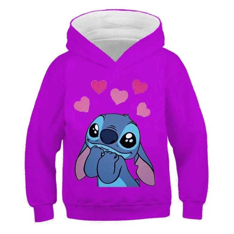 Youth Kids Character Hoodie Fun Cartoon Design