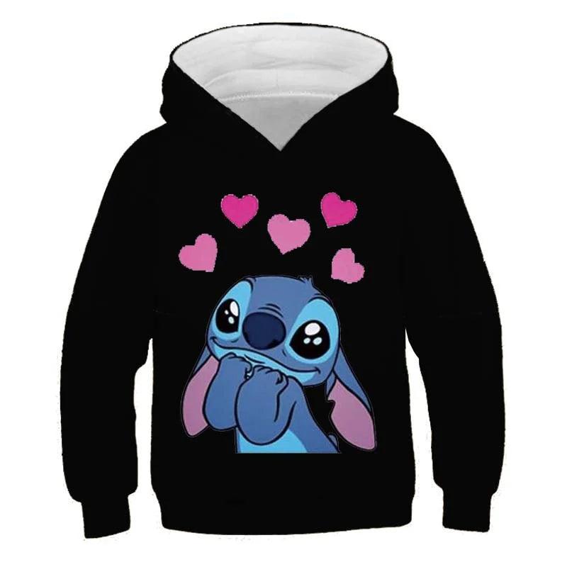 Youth Kids Character Hoodie Fun Cartoon Design