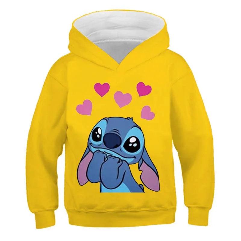 Youth Kids Character Hoodie Fun Cartoon Design