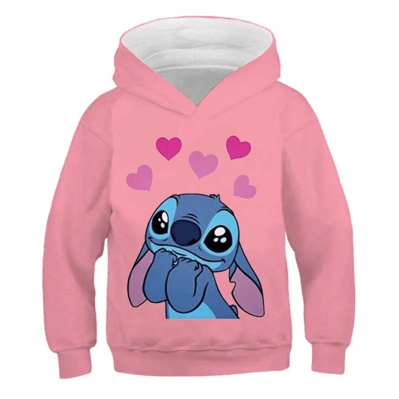 Youth Kids Character Hoodie Fun Cartoon Design