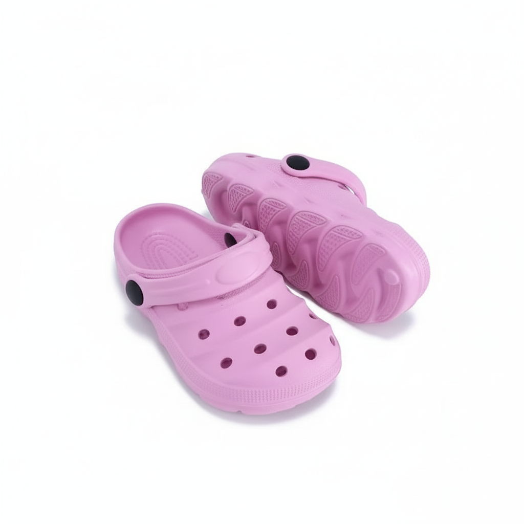 Kids Casual Hollow Design Clogs For Beach Use