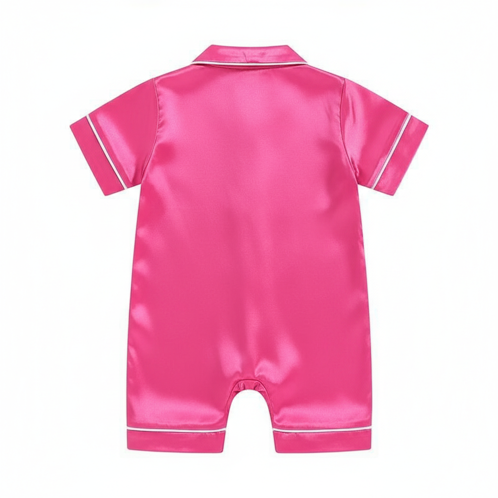 Babies Button Up Pajama Nightgown Romper