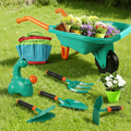 Kids Gardening Set With Wheelbarrow And Tools