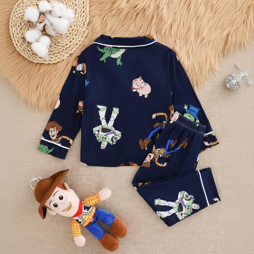 Boys Toy Story Theme Printed Pajama Set