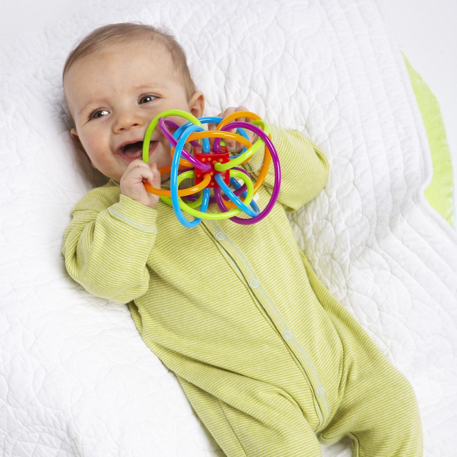 Winkel Rattle Teething Toy For Little Explorers