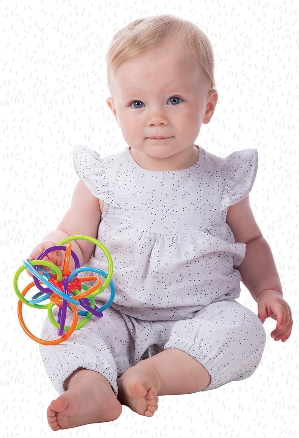 Winkel Rattle Teething Toy For Little Explorers