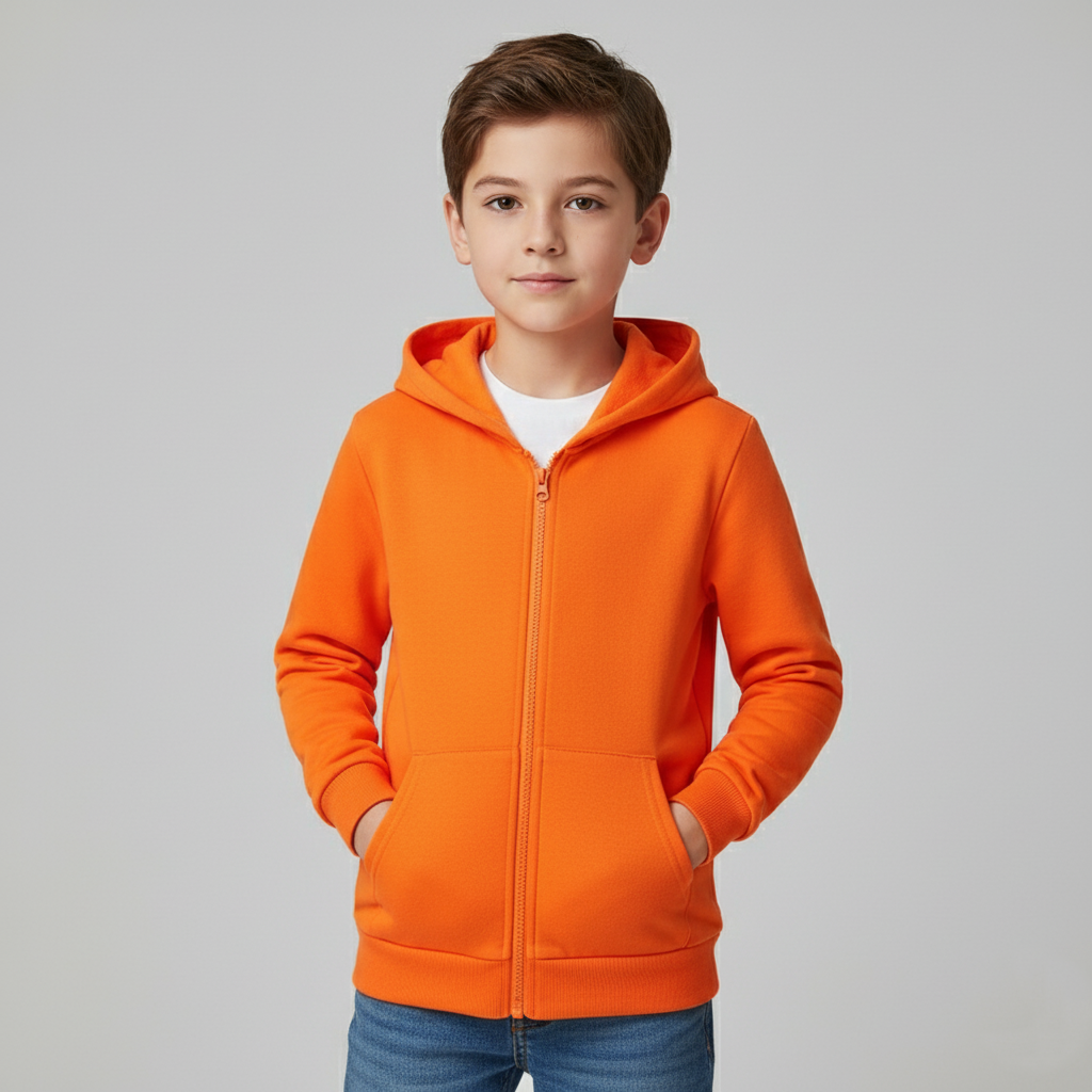 Zip Up Cotton Casual Pocket Jacket