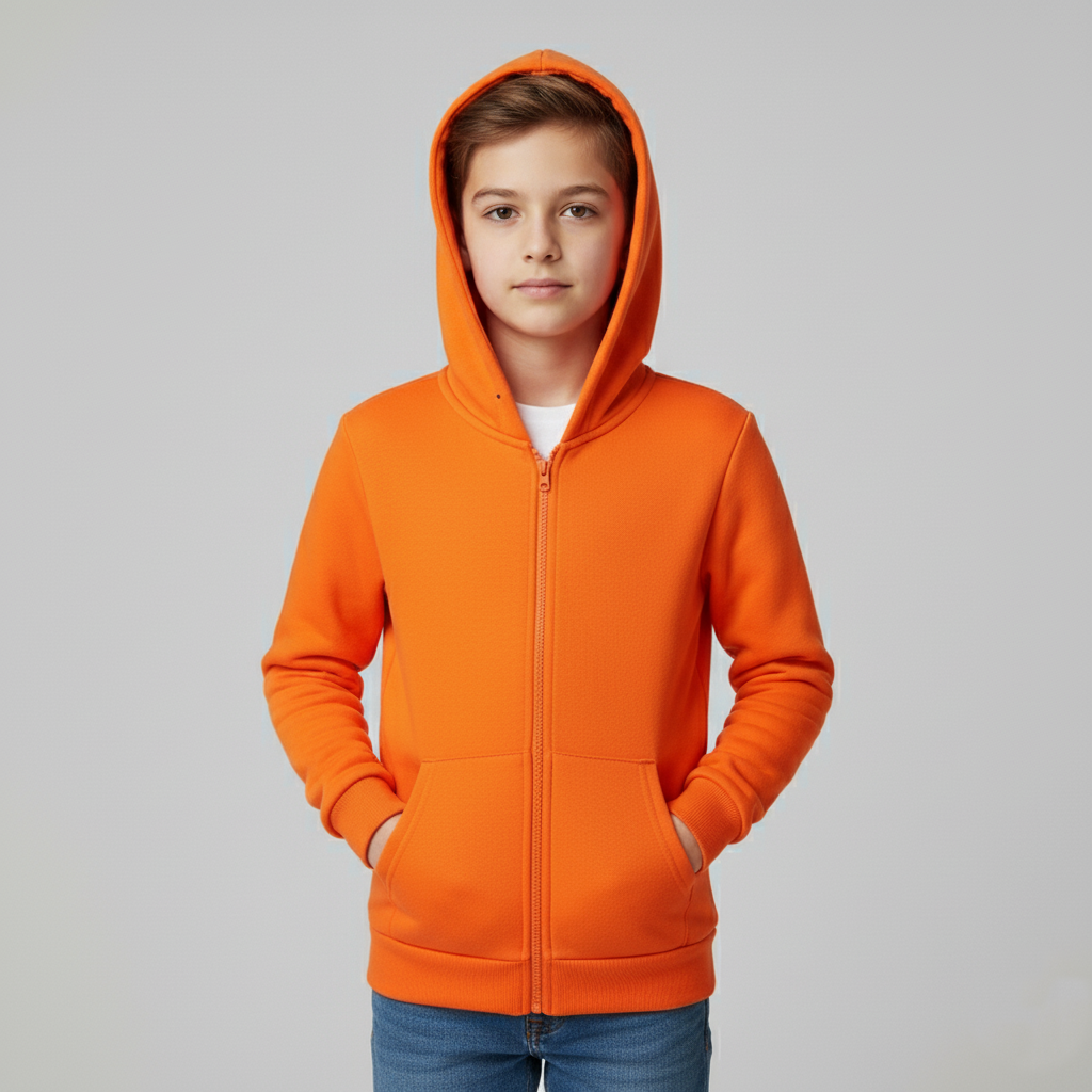Zip Up Cotton Casual Pocket Jacket